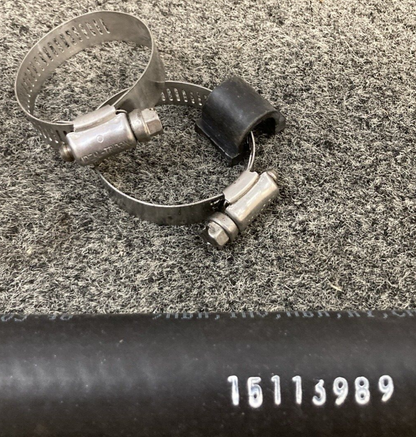 NEW GENUINE GM 15113989 FUEL TANK FILLER HOSE 1" W/ (2) CLAMPS