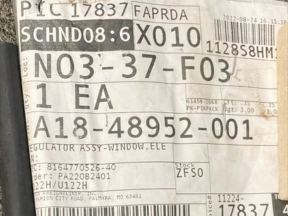 NEW GENUINE FEIGHTLINER A18-48952-001 Power Window Motor, Regulator Assembly RH