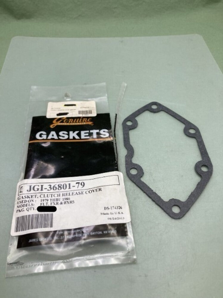 QTY 9 NEW GENUINE JAMES GASKET JGI-36801-79 GASKET, CLUTCH RELEASE COVER