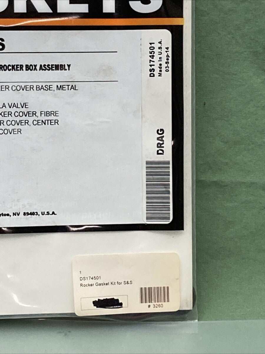 NEW GENUINE JAMES GASKET JGI-17042-92-SS ROCKER COVER GASKET KIT