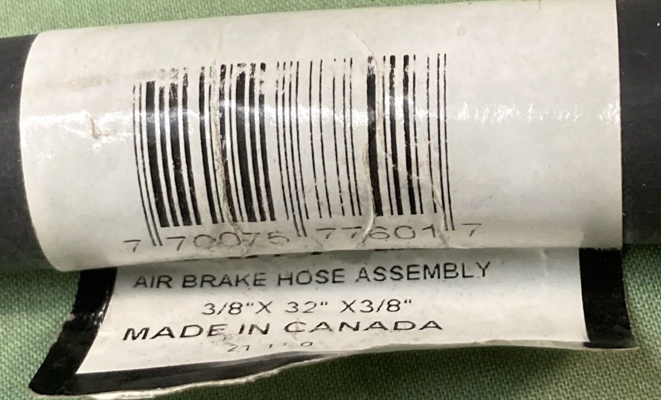 NEW GENUINE GATES 27641 AIR BRAKE HOSE ASSEMBLY 3/8" X 32" X 3/8"