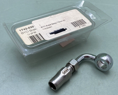 NEW BYO BRAKE 1742-0301 BRAKE BANJO 10MM 90 DEGREES