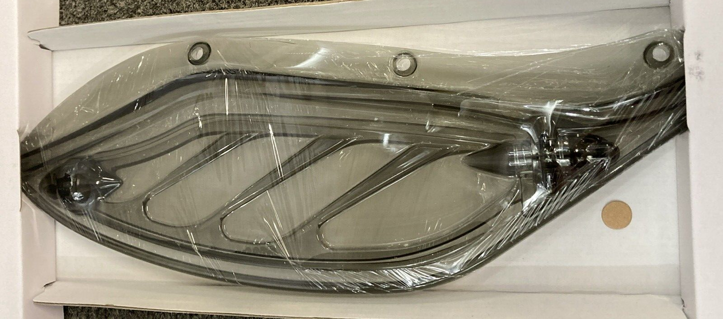 NEW GENUINE KURYAKYN 1108 DARK SMOKE DRAGON WING VARIABLE AIR DEFLECTORS