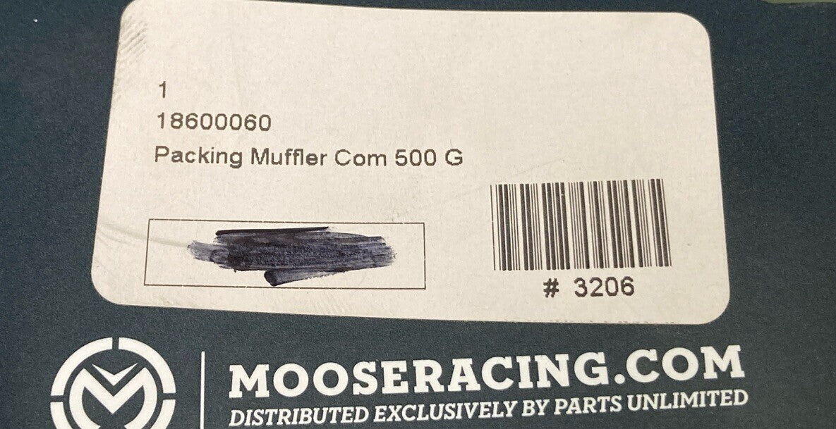 NEW GENUINE MOSSERACING 18600060 Competition Muffler Packing