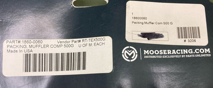 NEW GENUINE MOSSERACING 18600060 Competition Muffler Packing