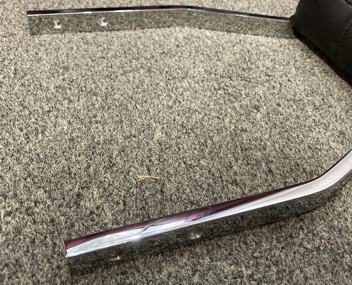 NEW GENUINE COBRA 602-1151 STANDARD SQUARE SISSY BAR 17'' CHROME, HARLEY