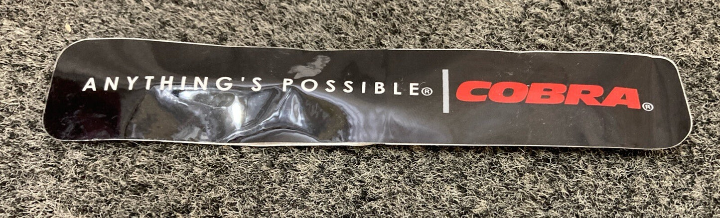 NEW GENUINE COBRA 602-1151 STANDARD SQUARE SISSY BAR 17'' CHROME, HARLEY