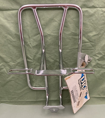 NEW GENUINE DRAG SPECIALTIES DS720116 CHROME REAR FENDER LUGGAGE RACK, DYNAGLIDE