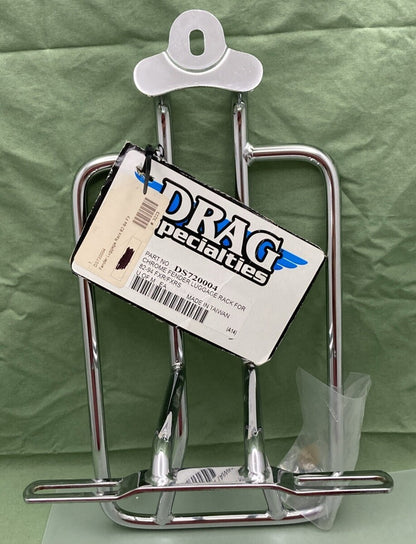 NEW GENUINE DRAG SPECIALTIES DS-720004 CHROME FENDER LUGGAGE RACK FXR/FXRS 82-94