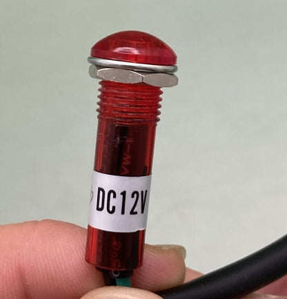 NEW GENUINE E-TON 800542 INDICATOR LIGHT (RED), DC 12V, Viper 90 2-Stroke RXL-90