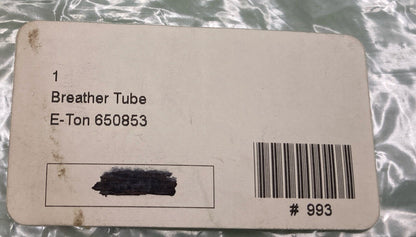 NEW GENUINE E-TON 650853 BREATHER TUBE
