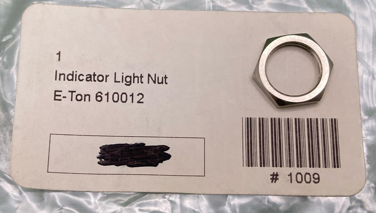 NEW GENUINE E-TON 610012 INDICATOR LIGHT NUT