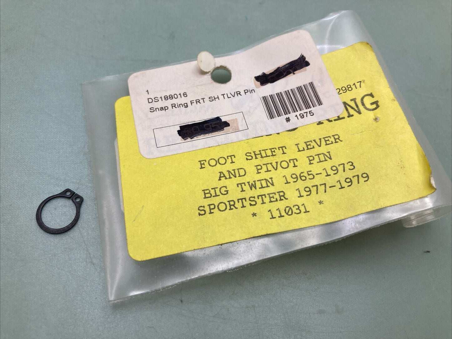 QTY 10 NEW EASTERN MOTORCYCLE PARTS 11031 SNAP RING FOOT SHIFT LVR AND PIVOT PIN