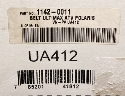 NEW GENUINE ULTIMAX UA412 ULTIMAX ATV UA , ALL-TERRAIN BELT