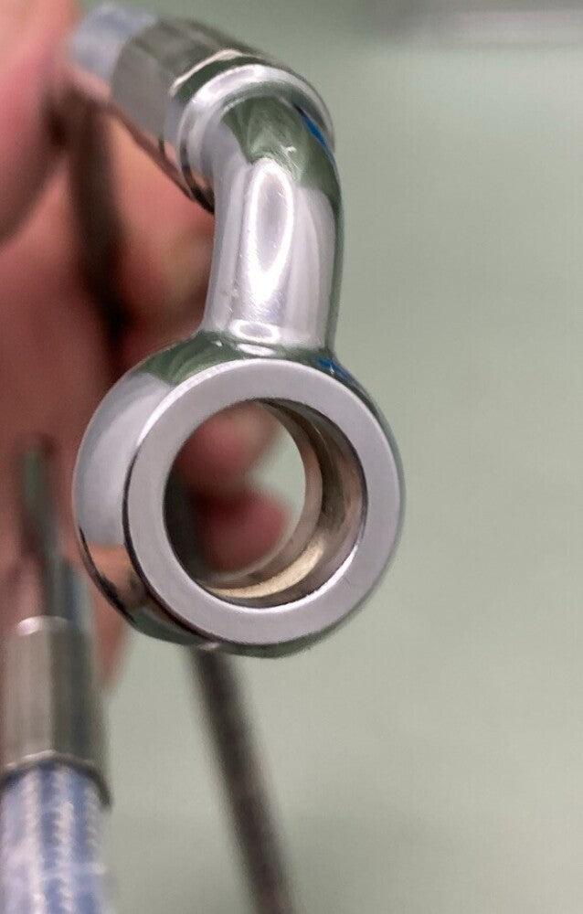 NEW GENUINE DRAG SPECIALTIES 1741-2665 FRONT BRAKELINE WG 06-07