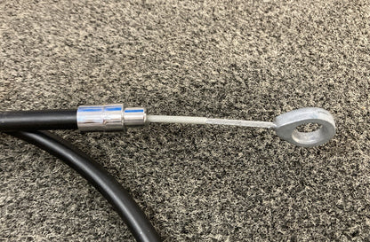 NEW GENUINE DRAG SPECIALTIES 0652-1390 BLACK VINYL HIGH EFFICIENCY CLUTCH CABLE