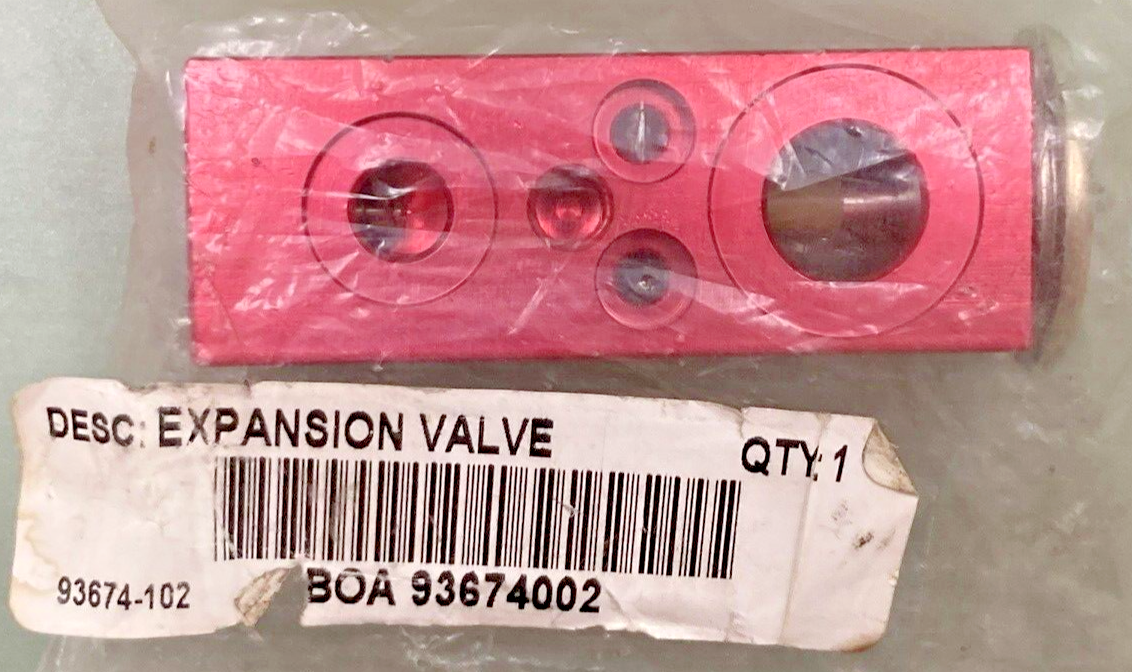 NEW FREIGHTLINER BOA 93674002 A/C EXPANSION VALVE BLOCK