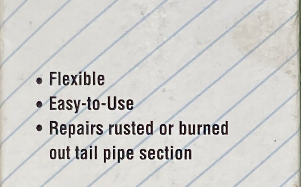 NEW GENUINE ROL 540201 FLEXIBLE EXHAUST PIPE 2"D HEAVY DUTY W/ CLAMP