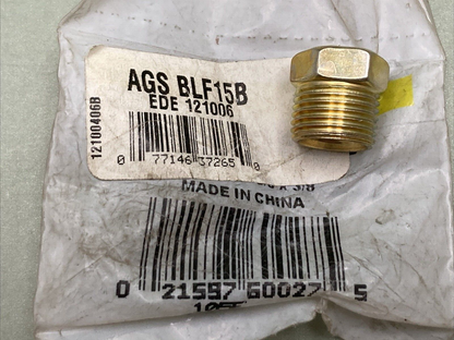 NEW American Grease Stick  BLF15B Nut FUEL TRANSMISSION SAE 5/8" BRASS