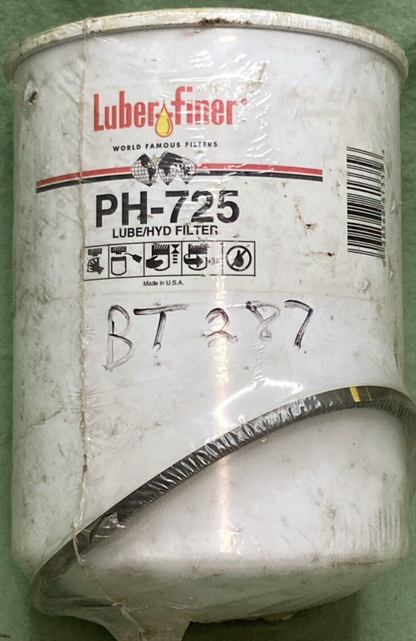 NEW GENUINE LUBER-FINER PH-725 LUBE FILTER SPIN-ON FULL FLOW