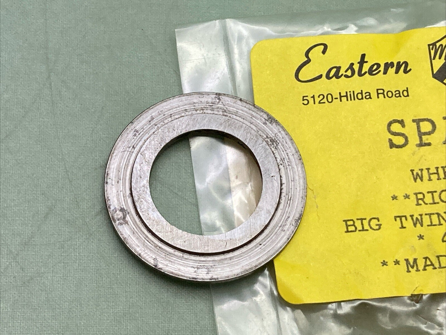 QTY 5 NEW EASTERN MOTORCYCLE PARTS 43650-82 SPACER, WHEEL HUB, RH SIDE DS-195409