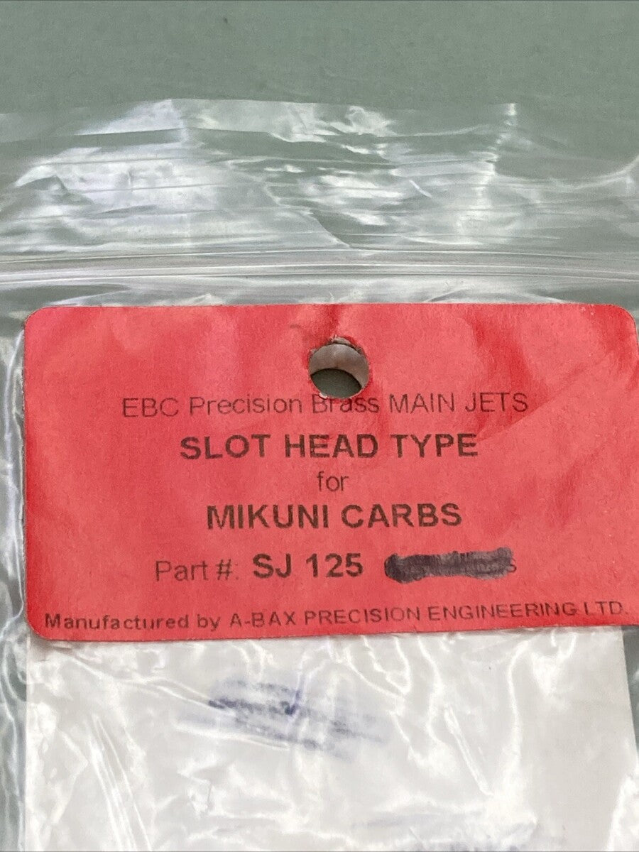 NEW EBC FOR MIKUNI SJ125 SLOT HEAD TYPE MAIN JET
