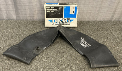NEW GENUINE DRAG SPECIALTIES DS181228 INNER TUBE 5.00X15" SIDE RUBBER VALVE STEM