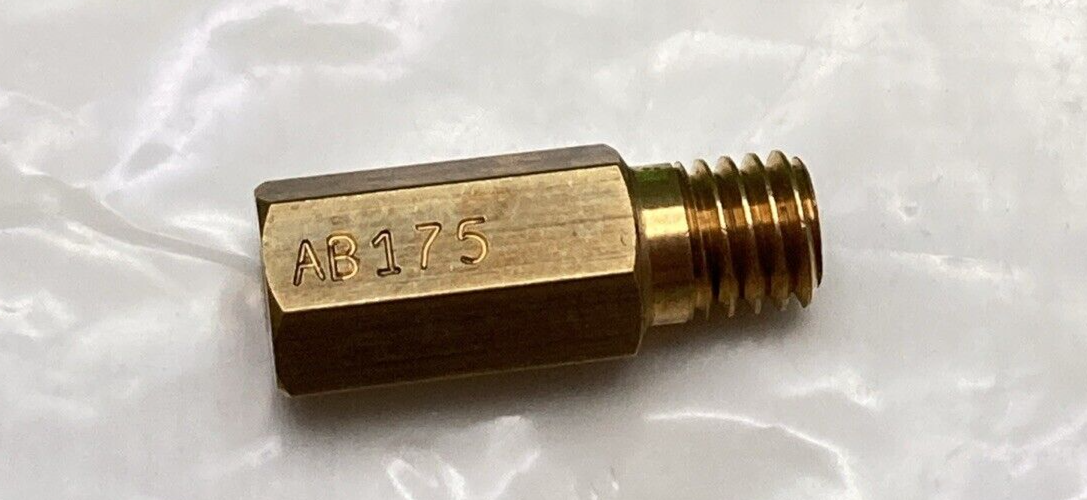 QTY 3 NEW KEIHIN CR175 HEX HEAD TYPE MAIN JET 1006-0203
