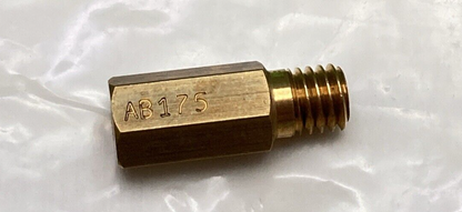 QTY 3 NEW KEIHIN CR175 HEX HEAD TYPE MAIN JET 1006-0203