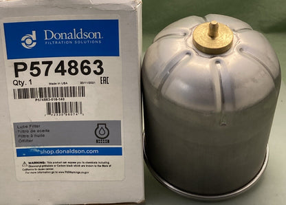 NEW GENUINE DONALDSON P574863 LUBE FILTER CARTRIDGE