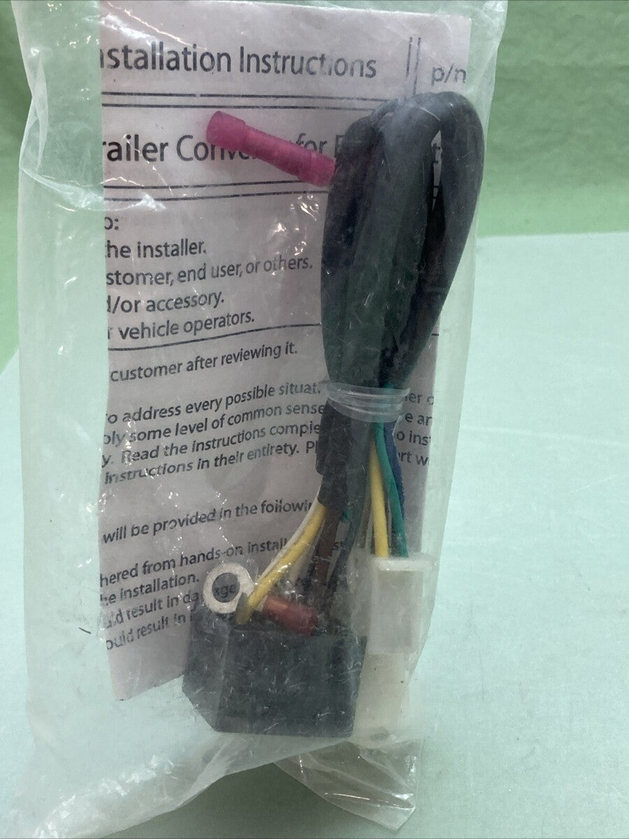 NEW ELECTRICAL CONNECTION 07664 TRAILER HARNESS 5-4 ADAPTOR