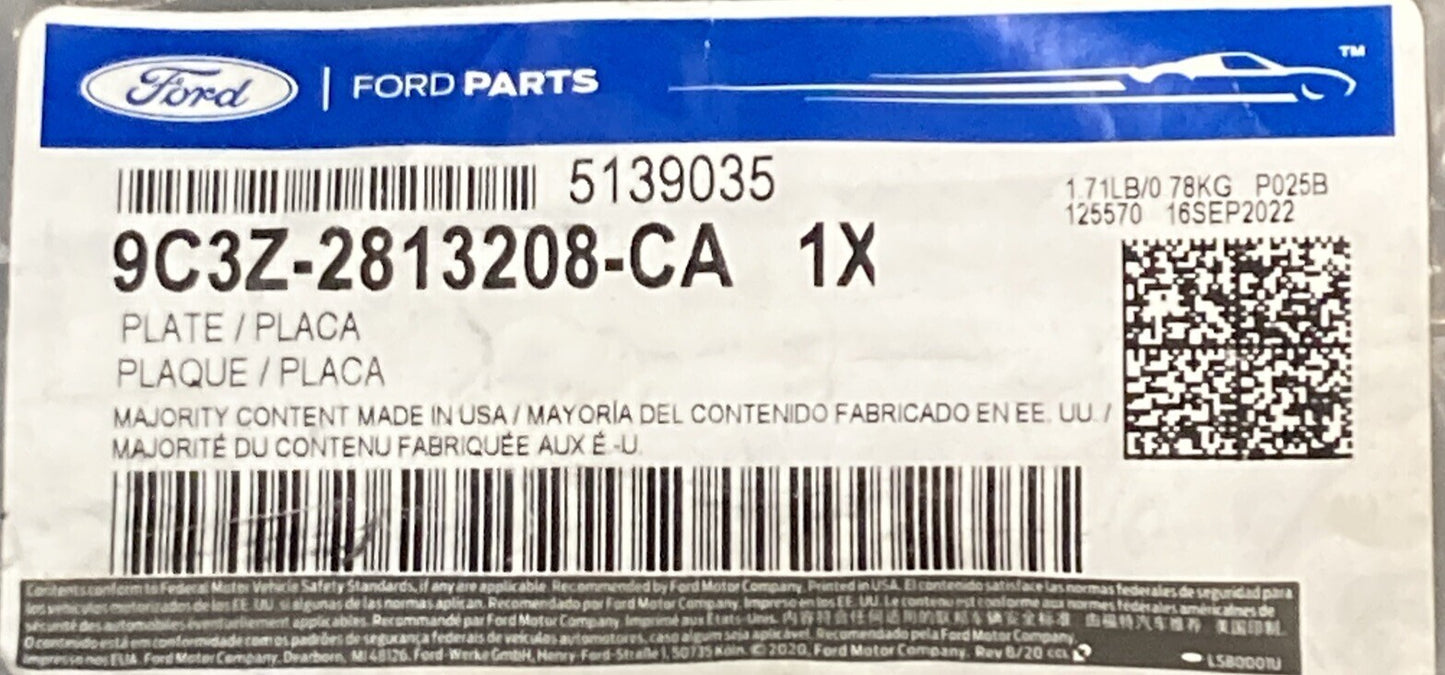 NEW GENUINE FORD 9C3Z-2813208-CA SCUFF PLATE FITS 2008-2016 FORD MODELS