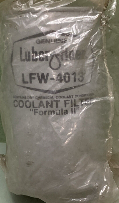 NEW GENUINE LUBER-FINER LFW4013 COOLANT FILTER SPIN-ON