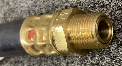 NEW TECTRAN 682266 BRAKE CHAMBER 1/2" HOSE 22" LENGTH 3/8" DUAL LIFESWIVEL