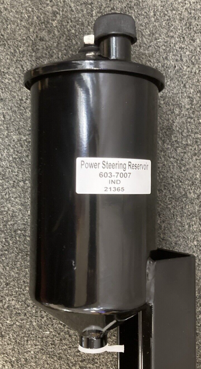 NEW DAIMLER TRUCKS DRM 603 7007DT POWER STEERING RESEVOIR 2QT METAL BLACK