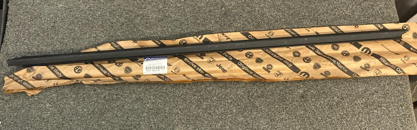 NEW GENUINE MOPAR 55369293AF Front Door Belt Outer Weather strip, Left