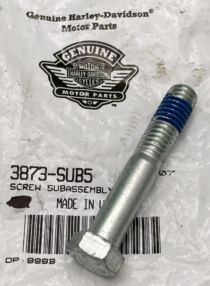 QTY 5 NEW GENUINE HARLEY DAVIDSON 3873-SUB5 SCREW SUBASSEMBLY