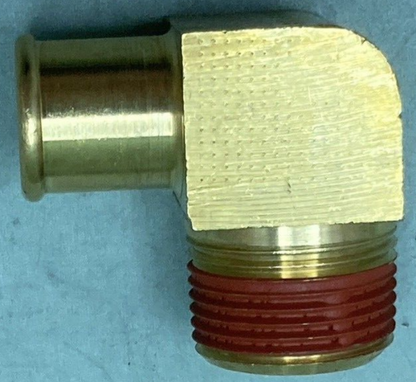 NEW FREIGHTLINER 23-09340-001 ELBOW PIPE TO HOSE 3/4-14" 90° Non-Soldered Joints