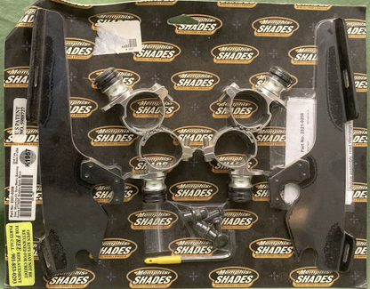 NEW GENUINE MEMPHIS SHADES 2321-0206 MOUNTING KIT DYNA METRIC BATWING K1957