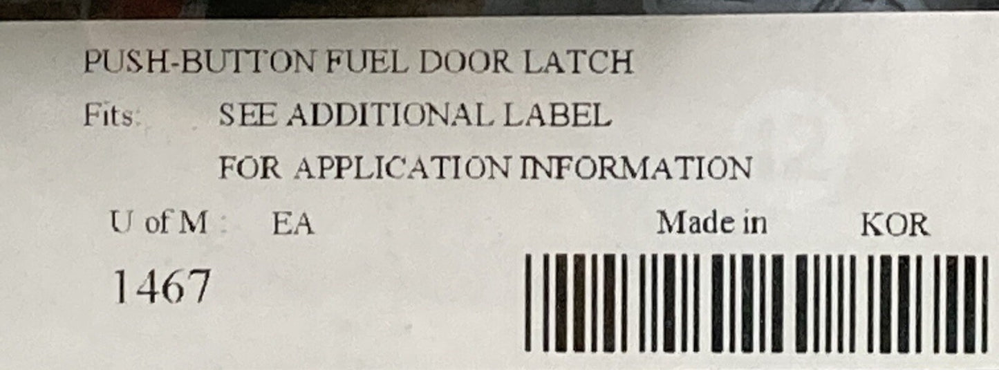 NEW KURYAKYN 1467 PUSH BUTTON FUEL DOOR LATCH