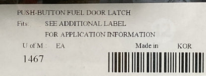 NEW KURYAKYN 1467 PUSH BUTTON FUEL DOOR LATCH