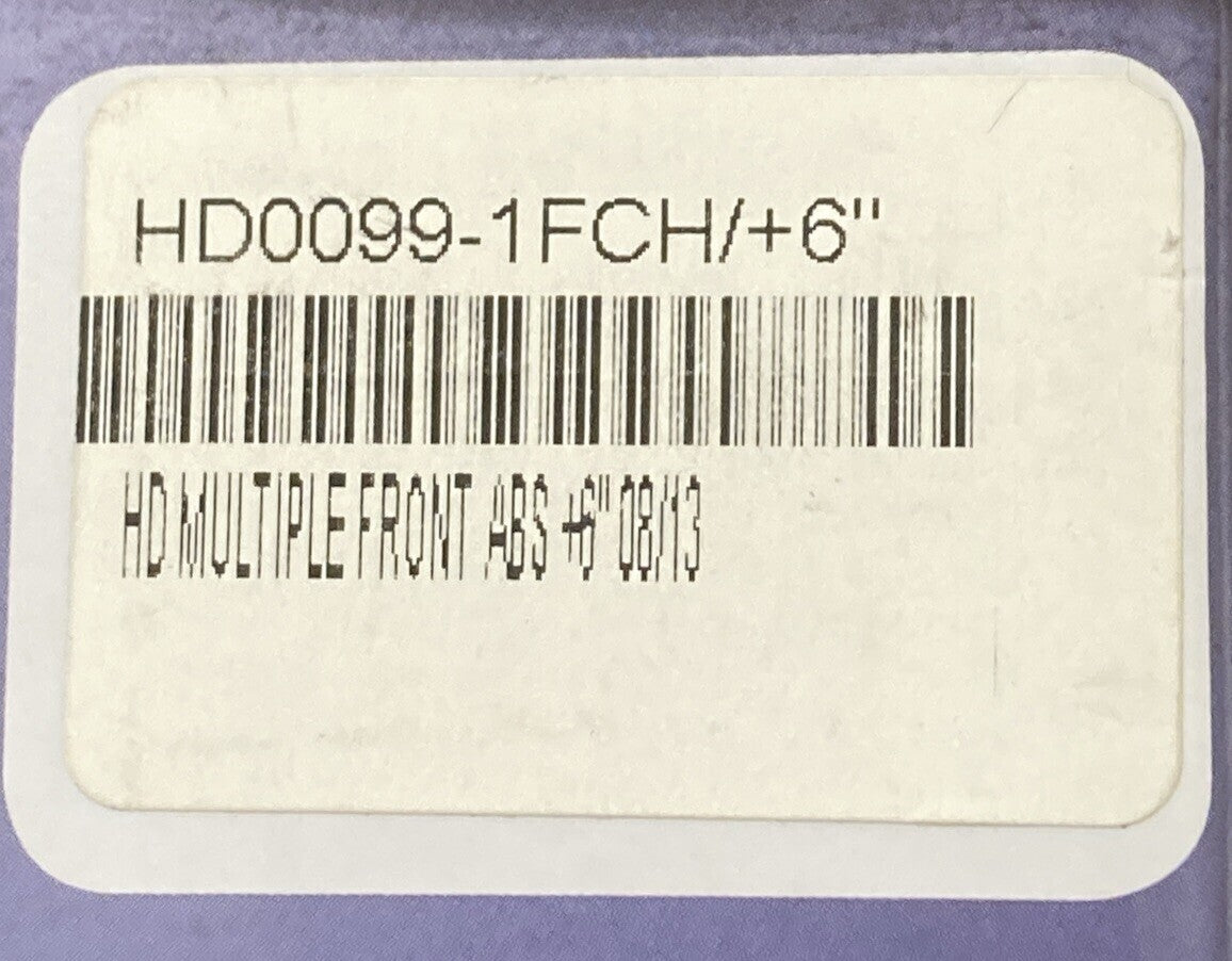 NEW GENUINE GOODRIDGE HD0099-1FCH/+6" UPPER BRAKE LINE