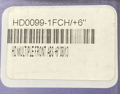 NEW GENUINE GOODRIDGE HD0099-1FCH/+6" UPPER BRAKE LINE