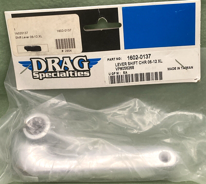 NEW GENUINE DRAG SPECIALTIES 1602-0137 LEVER SHIFT CHR 06-12 XL