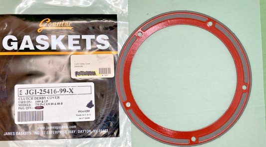 NEW GENUINE JAMES GASKETS JGI-25416-99-X  CLUTCH DERBY COVER