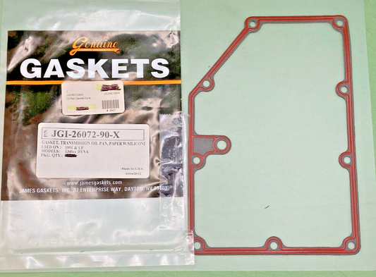 NEW GENUINE JAMES GASKETS JGI-26072-90-X GASKET, TRANSMISSION OIL PAN