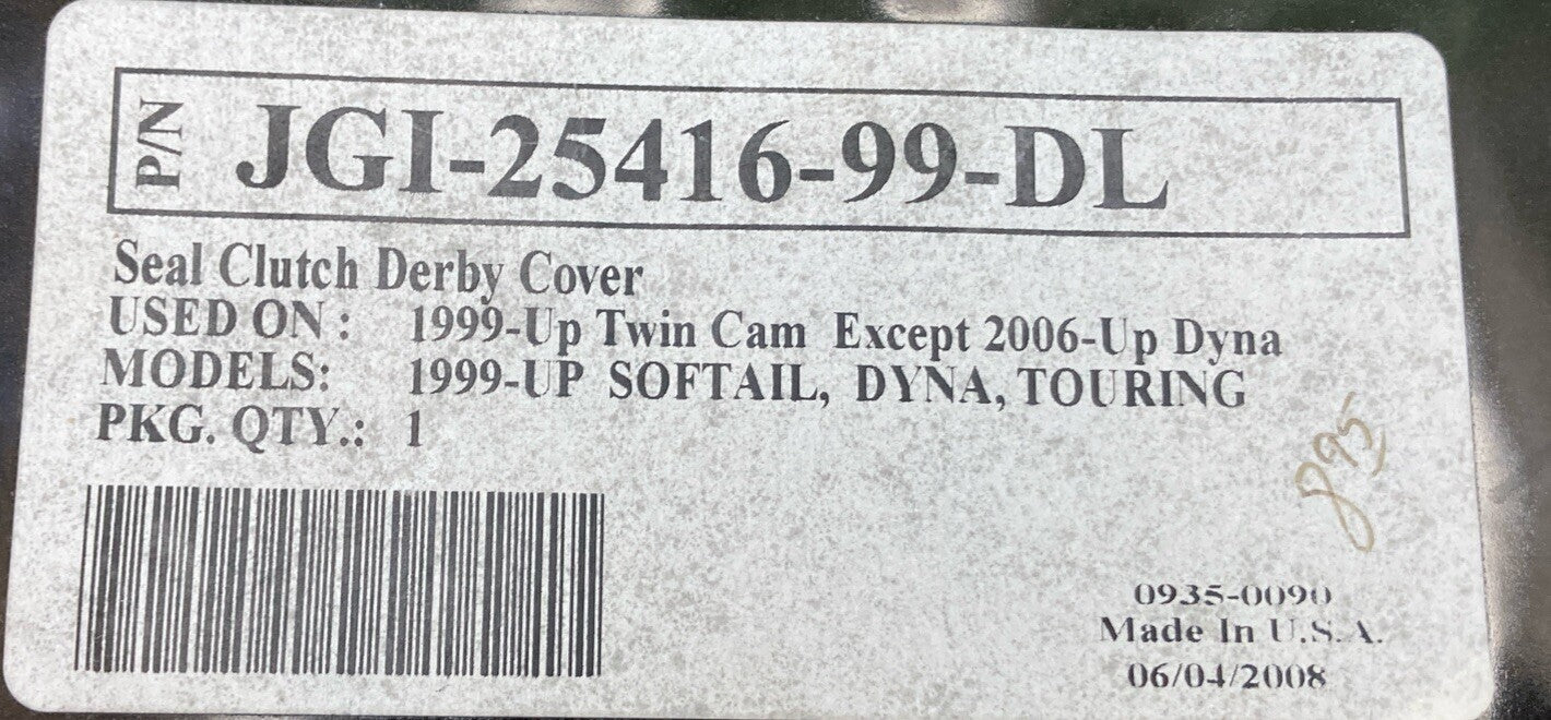NEW GENUINE JAMES GASKETS JGI-25416-99-DL SEAL CLUTCH DERBY COVER