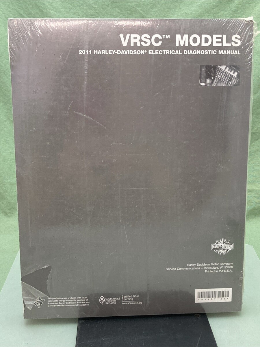 NEW HARLEY DAVIDSON 99499-11 VRSC MODELS 2011 ELECTRICAL DIAGNOSTIC MANUAL