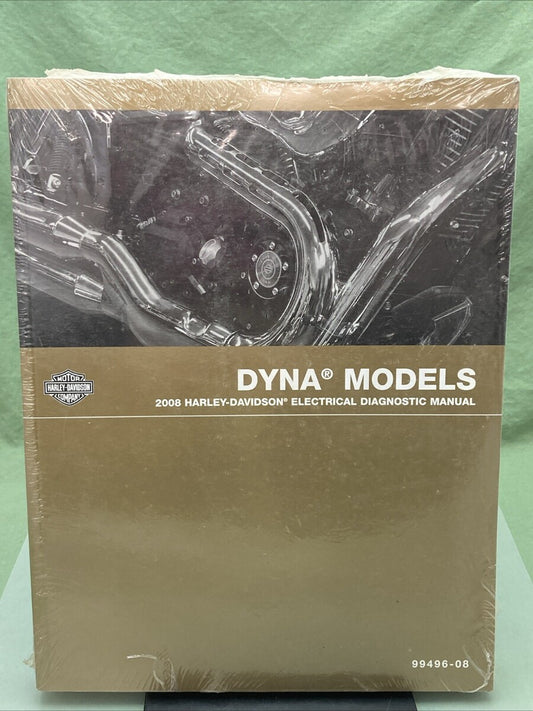 NEW HARLEY DAVIDSON 99496-08 DYNA MODELS 2008 ELECTRICAL DIAGNOSTIC MANUAL