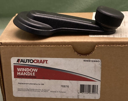 NEW GENUINE AUTOCRAFT 76876 WINDOW HANDLE FITS 83-05 GM MODELS